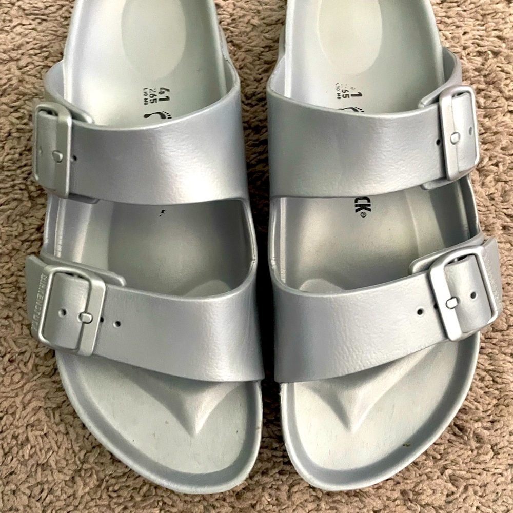 Birkenstock  Arizona Essentianls  style size 41 US 10-10.5 worn once